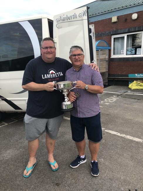 Johnny with Herbie stalwart Gary Davies