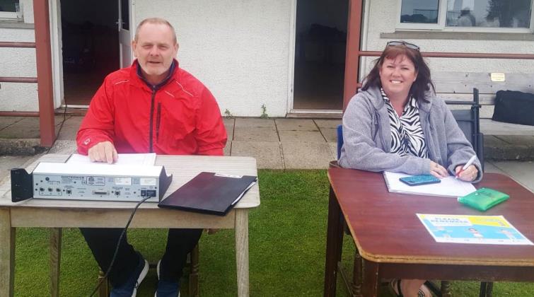 Jon Willington - help out to score with Becky Badham