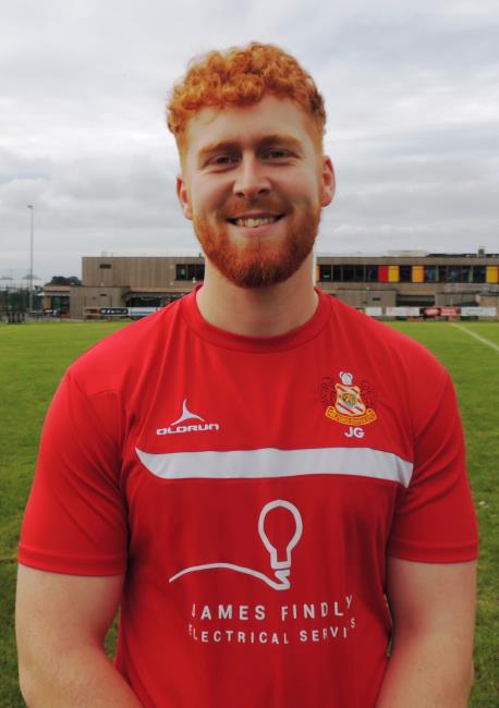Jay Goodall - scored the only try for Milford Haven