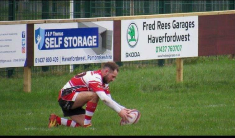 James Trueman lines up one of his 17 conversions - pic: Matthew Page photography