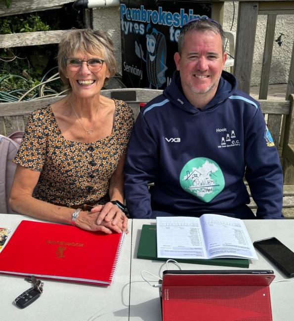 Scorers - Julie Davies and Matthew Holder
