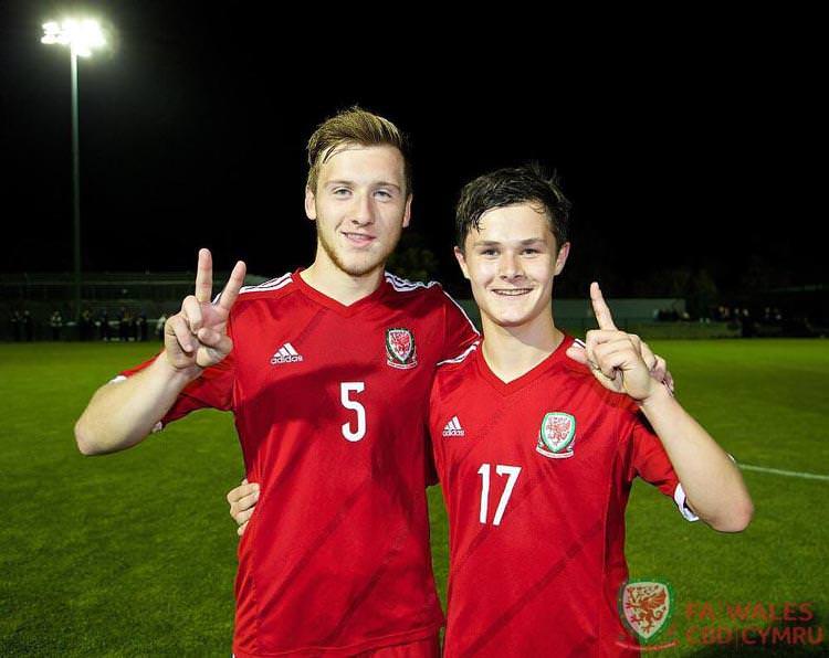 Liam looks sharp as he scores for Wales under 16s