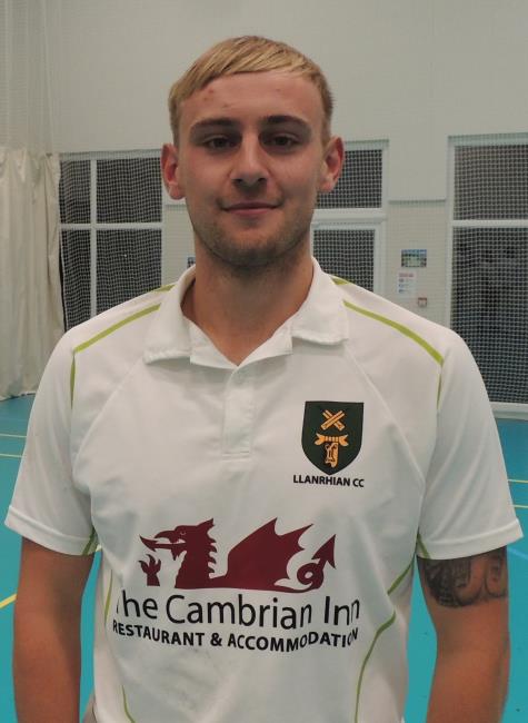 Llion Williams - in his Llanrhian kit - but scoring three tries for The Saints Llion Williams - in his Llanrhian kit - but scoring three tries for The Saints