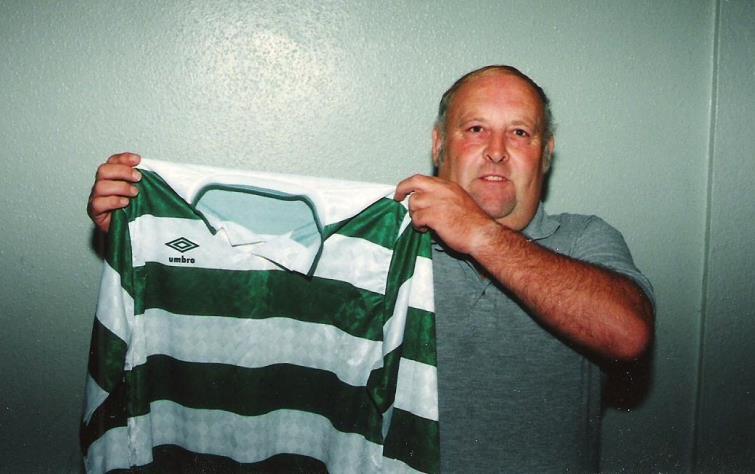 Former secretary Mike Hughes - such a tireless worker for the club