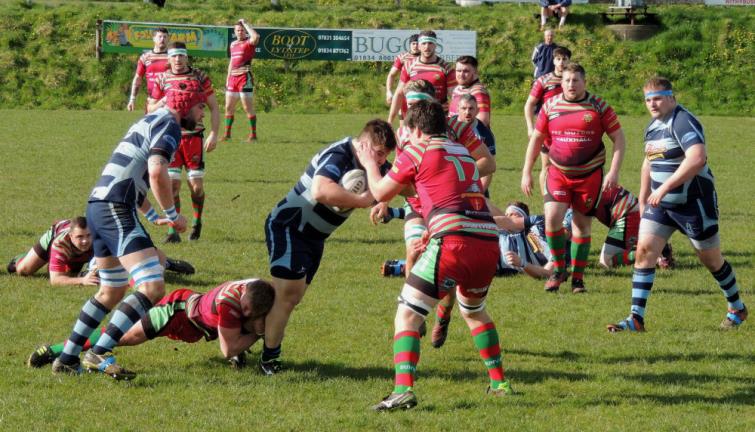 Prop Bradley Jenkins on a charge 