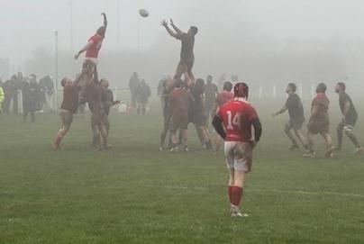 Neyland rule the lineout in the mist