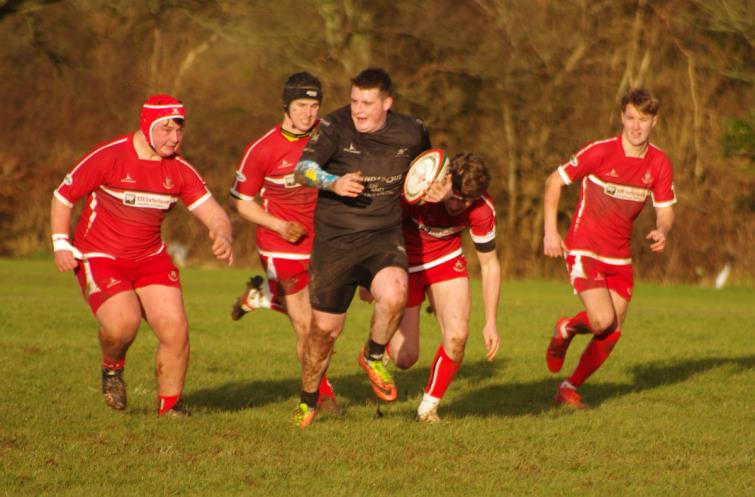 Neyland break against Pembroke Neyland break against Pembroke