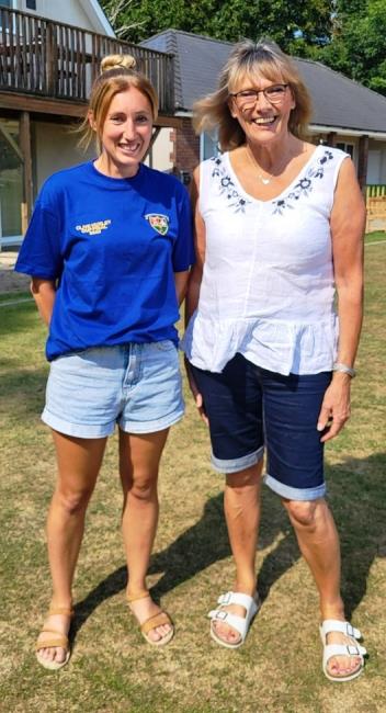 Scorers - Julie Davies and Nicola Murray