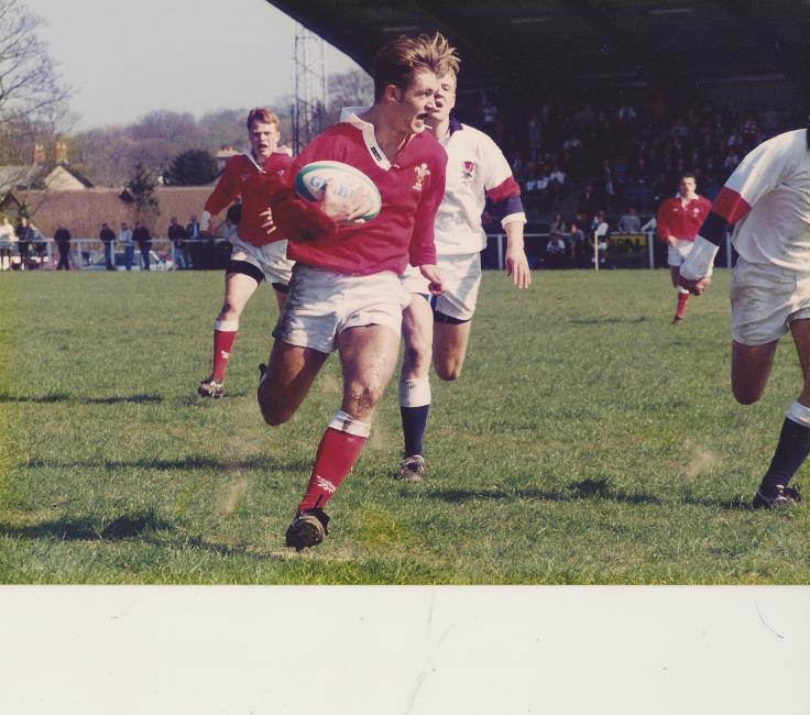 Wales heading for the corner