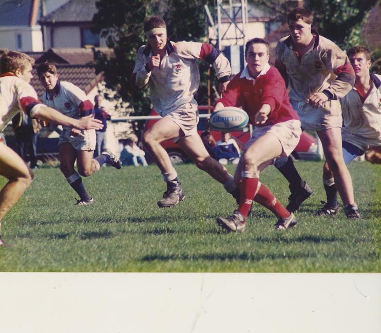 Rhys Williams shows good hands
