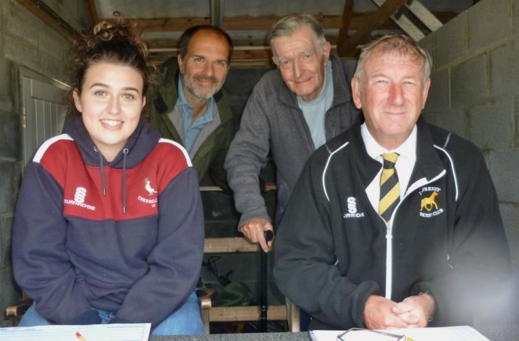 Tegan, Malcolm, Hywel and David
