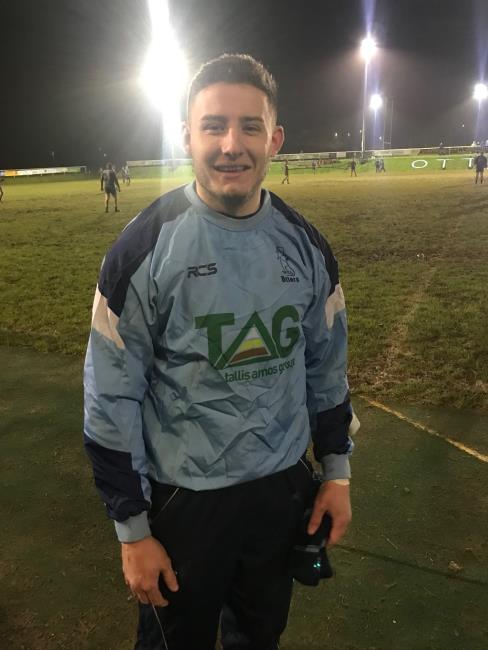 Shane Rossiter scored vital try for Narberth