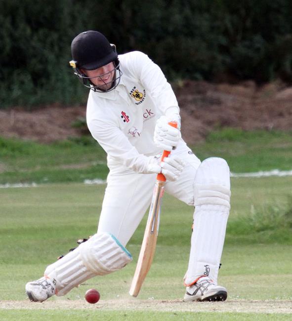 Shaun Whitfield - superb century for Carew captain - pic by Susan McKehon