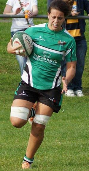 Harries hat-trick sets up big Borderettes win