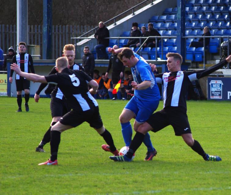 Steffan Davies scored a cracking second goal for Haverfordwest County