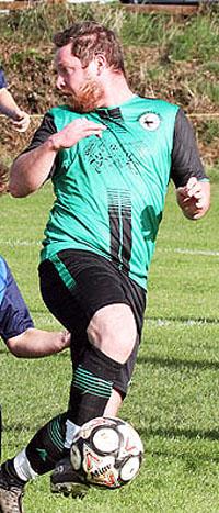 Steffan Williams scored a brace for Narberth who beat Pennar Robins
