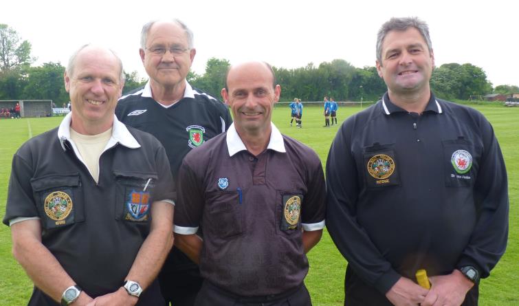 Steve Williams, Paul Jackson, Alan Boswell and Charles Davies