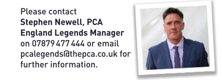 Steve Newell – The England Legends Manager
