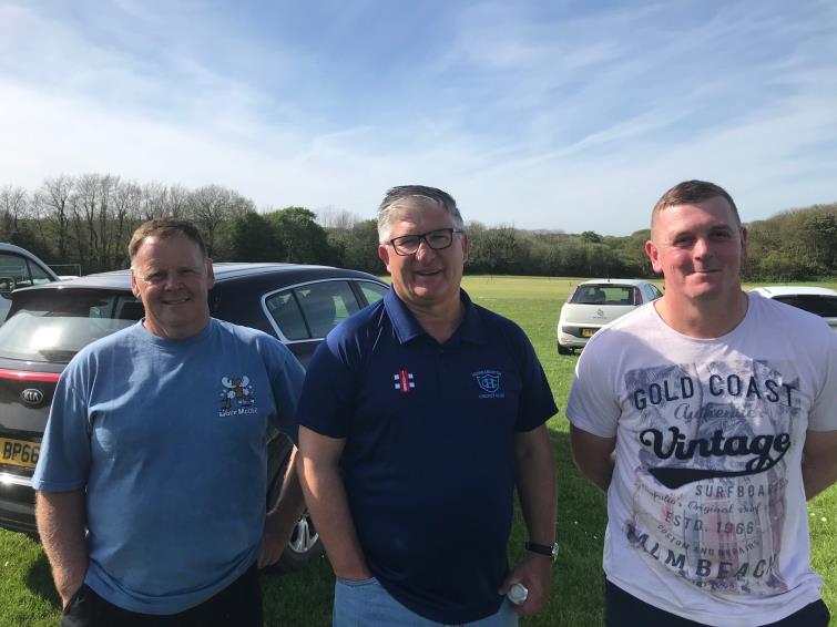 Gary with other Herbie stalwarts Paul Nicholas and Kristan Bennett