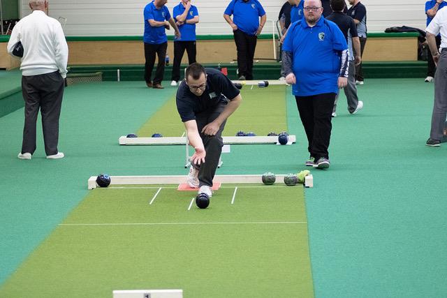 Pembs president Andrew Hudson shows off his skills