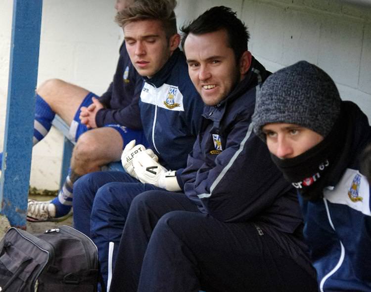Ryan’s a great help at the Conygar Bridge Meadow Stadium