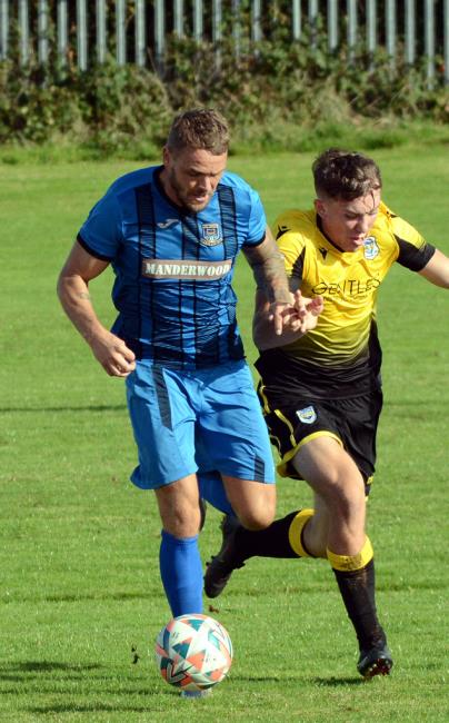 Nicky Woodrow - scored a superb hat-trick for Hakin at West End