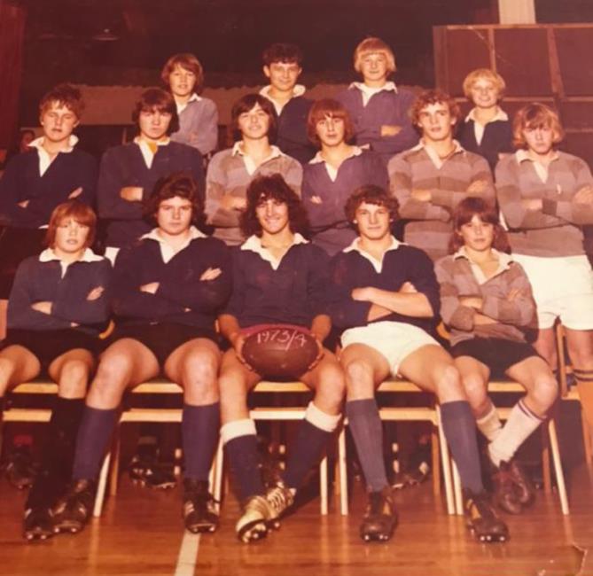 Daniels father Wayne Hiscocks is captain of Milford Haven Central School