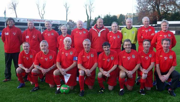  Three Amigos play for Wales over 60s