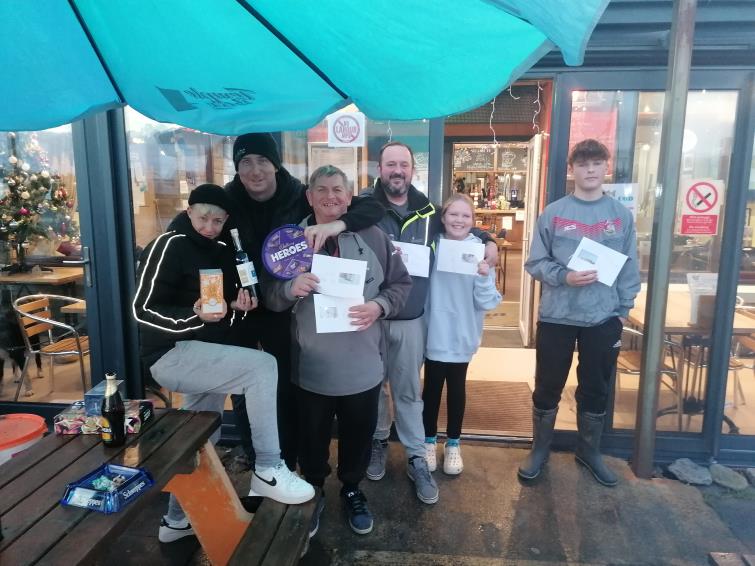 Pictured are some of the winners 