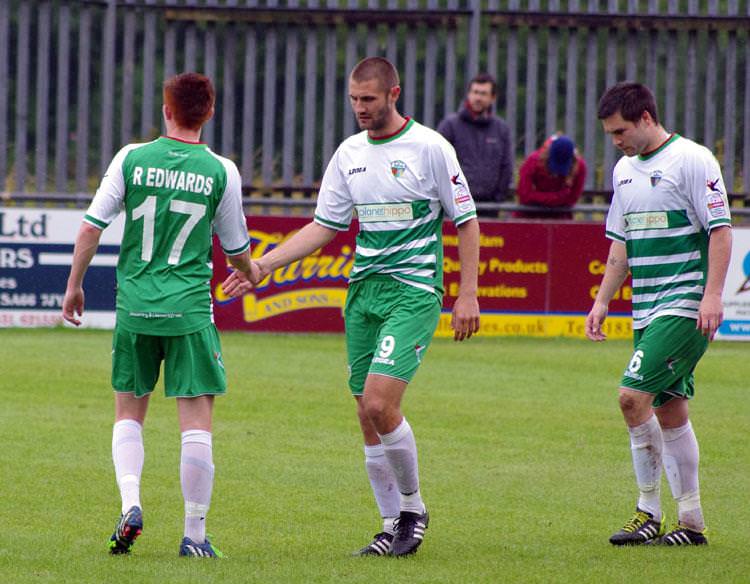Draper double earns TNS victory - Bluebirds manager is banned for two matches