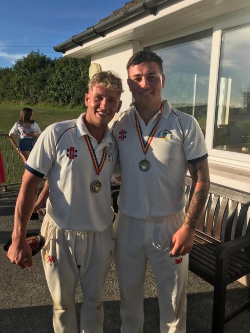 Kilgetty centurions Toby Poole and Jack Tucker
