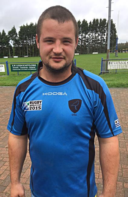 Tom Thomas - two tries for Laugharne