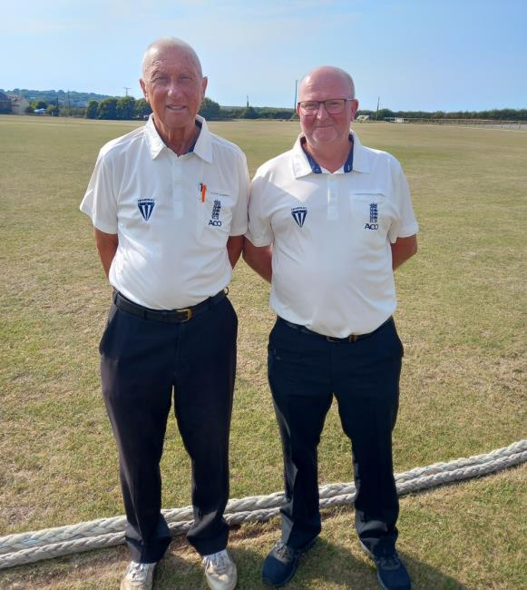 Umpires - Alan Hansen and Ian Milsom